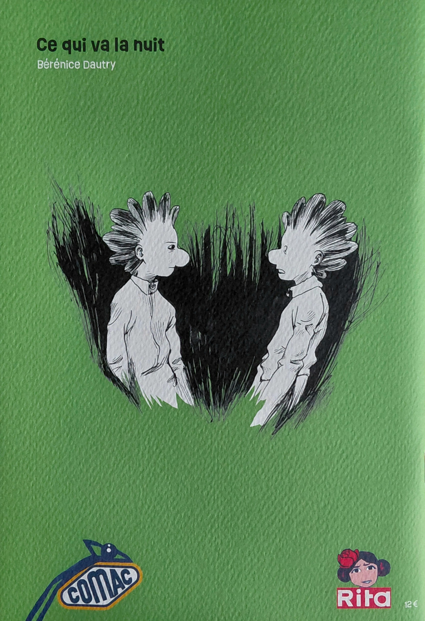 Verso de l'album Ce qui va la nuit