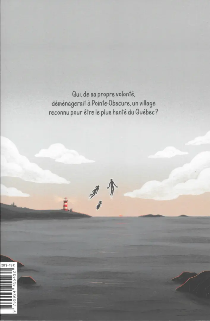 Verso de l'album Pointe-Obscure