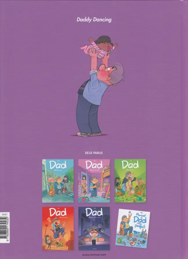 Verso de l'album Dad Tome 5 Amour, gloire et corvées