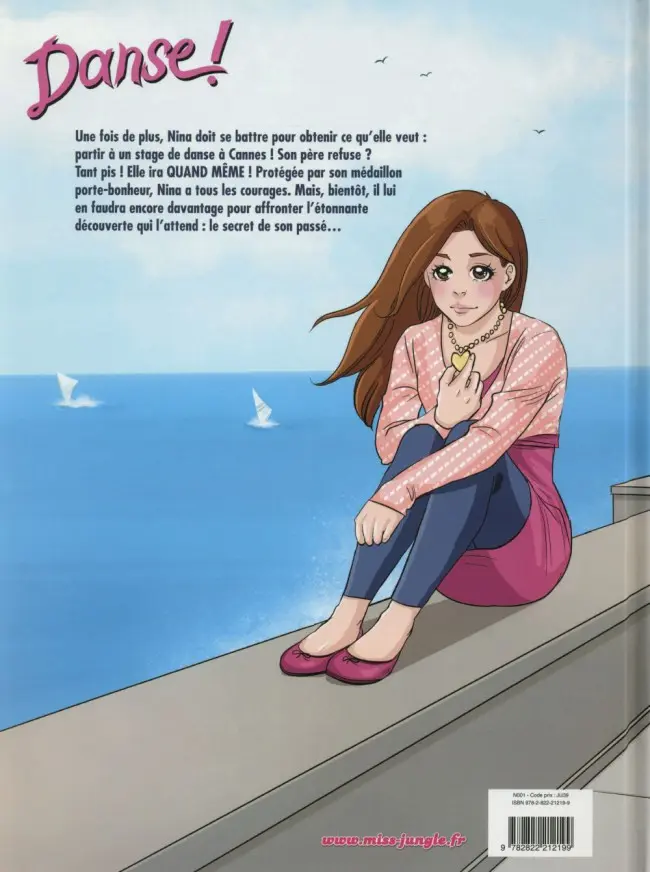 Verso de l'album Danse ! Tome 6 Le médaillon magique