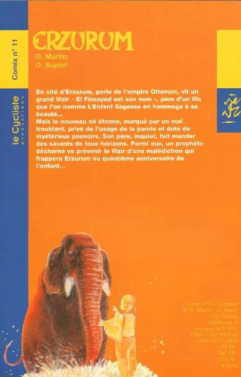 Verso de l'album Erzurum