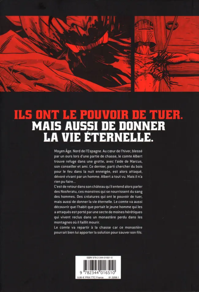 Verso de l'album Éternel hiver