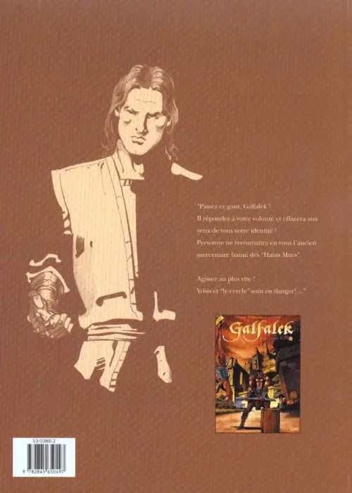 Verso de l'album Galfalek Tome 2 Le Cercle