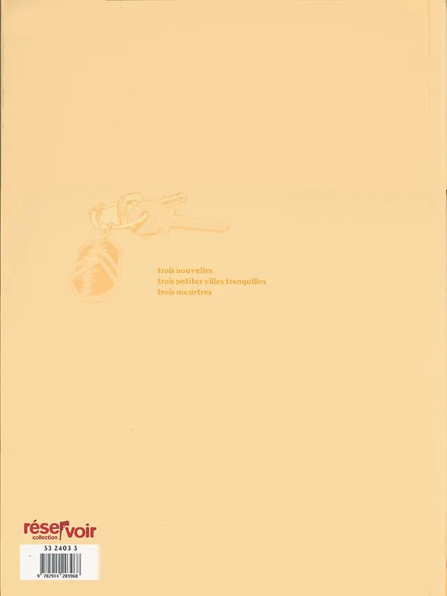 Verso de l'album 3 ardoises