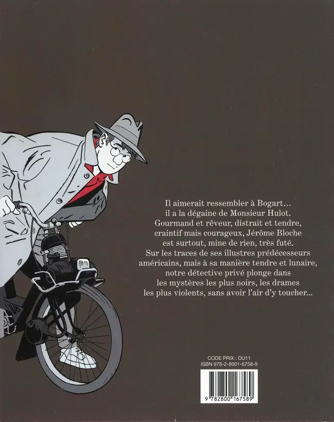 Verso de l'album Jérôme K. Jérôme Bloche L'Intégrale 4