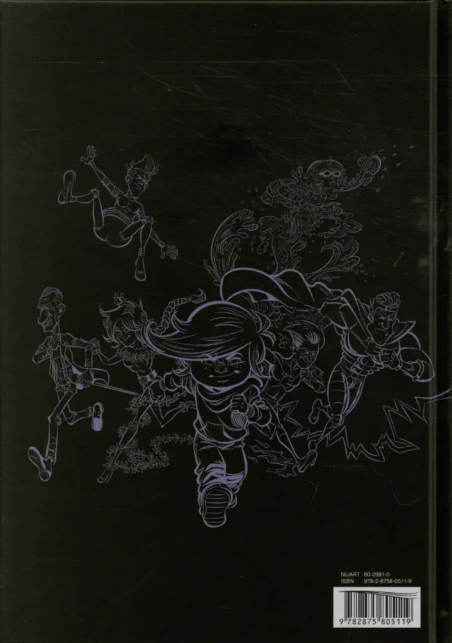 Verso de l'album Justices