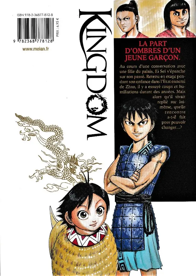 Verso de l'album Kingdom 8