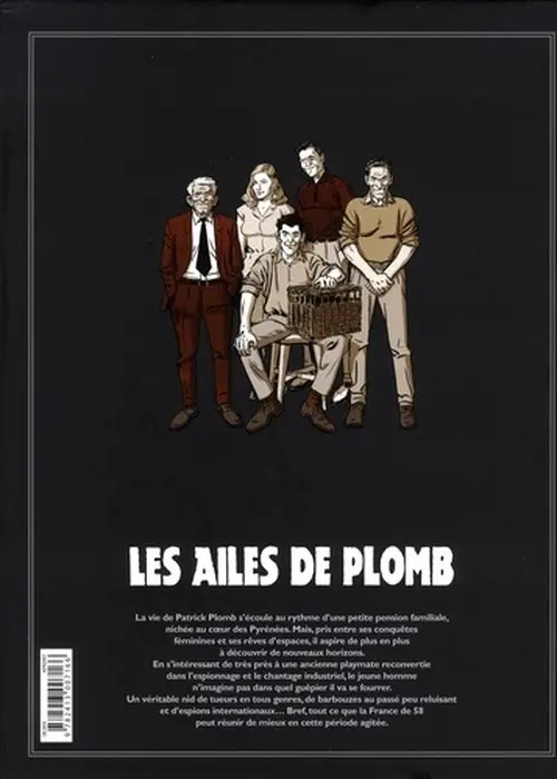 Verso de l'album Les Ailes de Plomb L'Intégrale Tomes 1 à 3