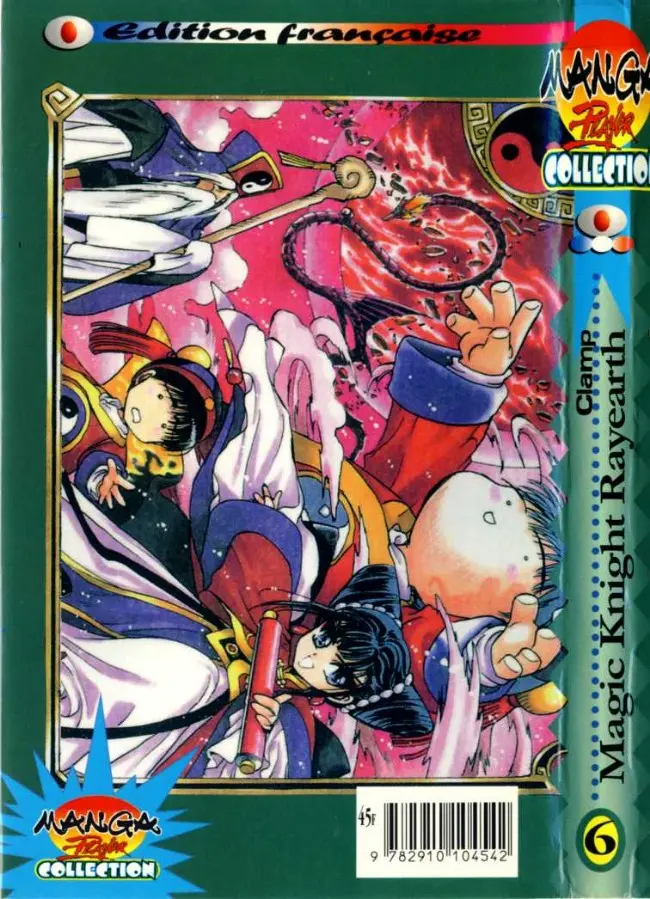 Verso de l'album Magic Knight Rayearth Vol. 6