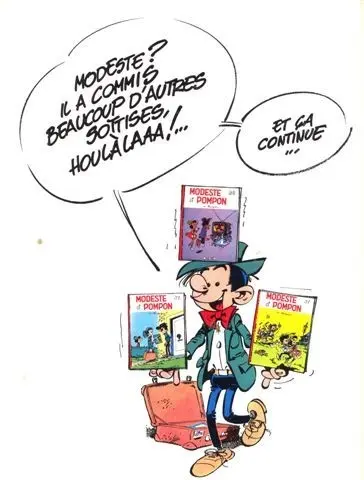 Verso de l'album Modeste et Pompon Tome 7 Modeste et Pompon R3