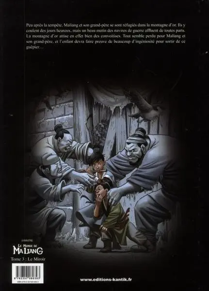 Verso de l'album Le Monde de MaLiang Tome 2 La flûte