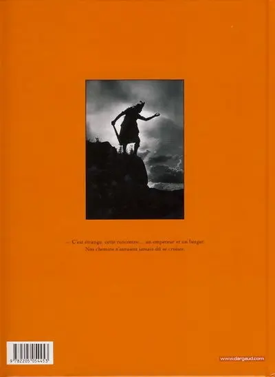 Verso de l'album La Nuit de l'inca Tome 2