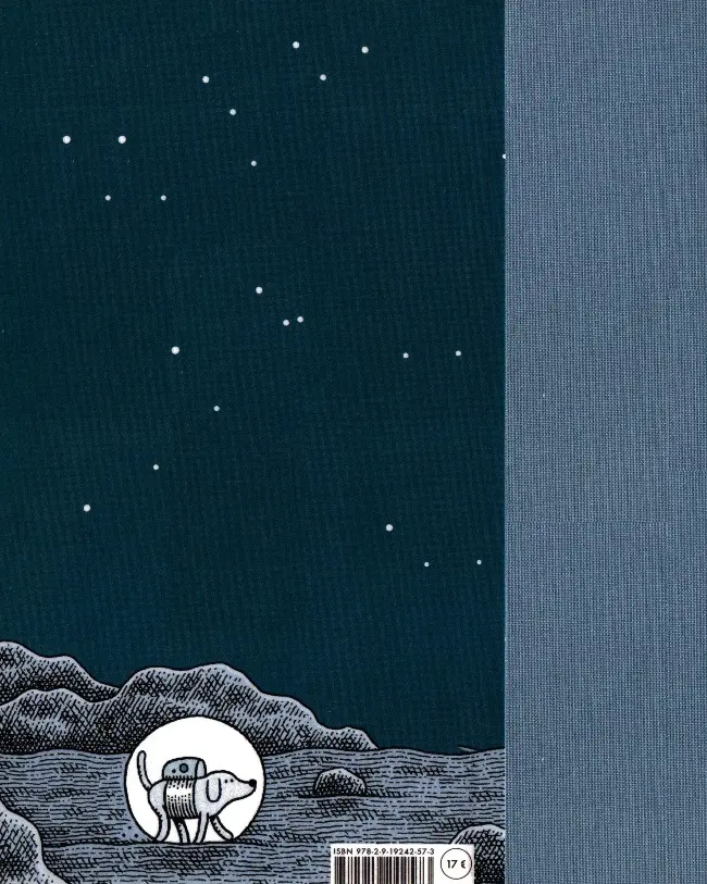 Verso de l'album Police lunaire