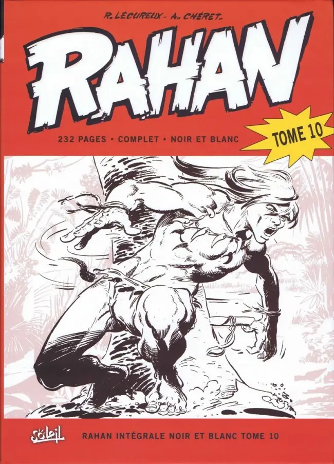 Couverture de l'album Rahan Intégrale noir et blanc Tome 10