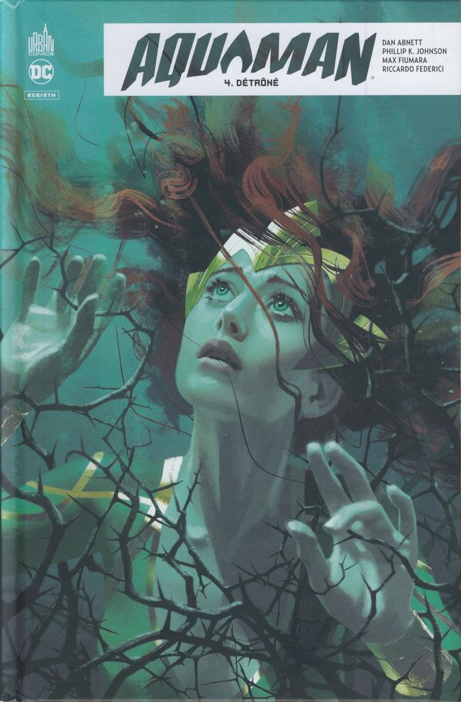 Couverture de l'album Aquaman Rebirth Tome 4 Détrôné