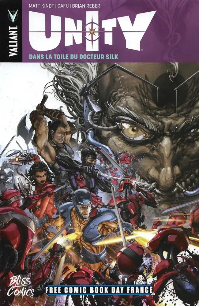 Couverture de l'album Unity Tome 2 Dans la toile du Docteur Silk