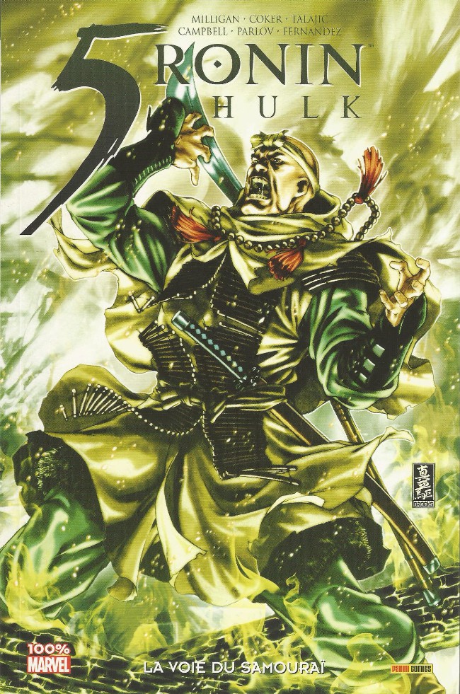 Couverture de l'album 5 Ronin - La Voie du samouraï Hulk