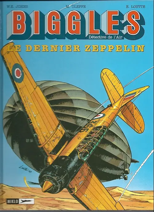 Couverture de l'album Biggles Tome 7 Le dernier Zeppelin