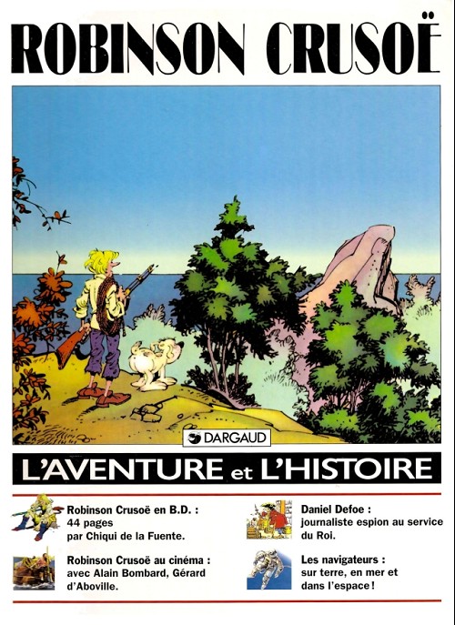 Couverture de l'album L'Aventure et l'histoire Tome 4 Robinson Crusoë