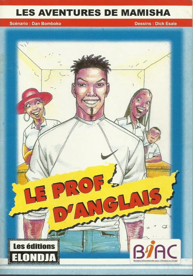 Couverture de l'album Les aventures de Mamisha Le Prof d'anglais