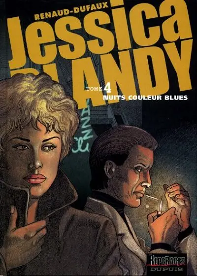 Couverture de l'album Jessica Blandy Tome 4 Nuits couleur blues