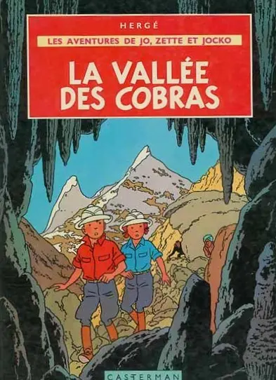 Couverture de l'album Les Aventures de Jo, Zette et Jocko Tome 5 La vallée des cobras
