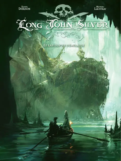 Couverture de l'album Long John Silver III Le labyrinthe d'émeraude