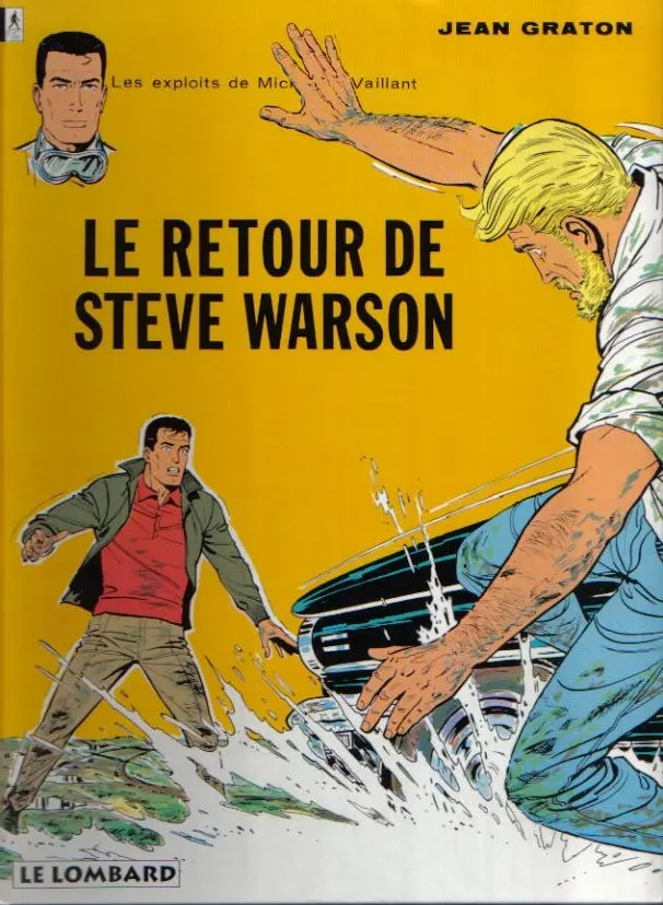 Couverture de l'album Michel Vaillant Tome 9 Le retour de Steve Warson