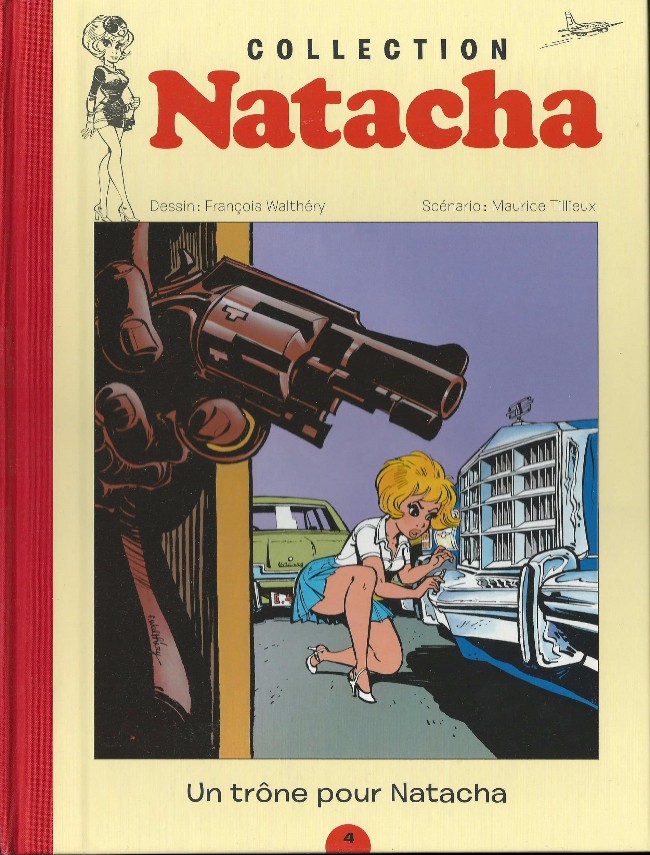 Couverture de l'album Natacha - La Collection Tome 4 Un trône pour Natacha