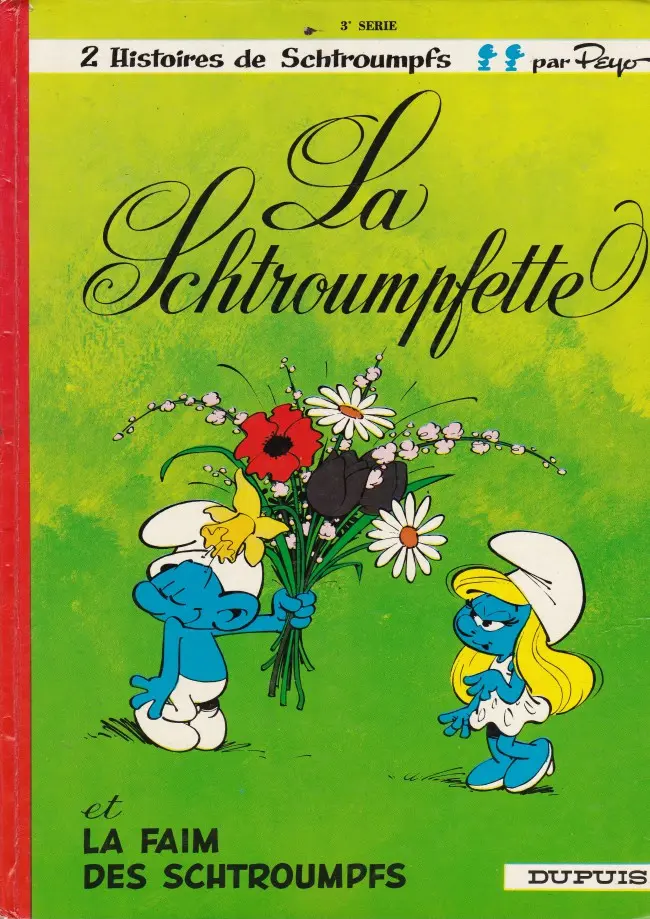 Couverture de l'album Les Schtroumpfs Tome 3 La Schtroumpfette