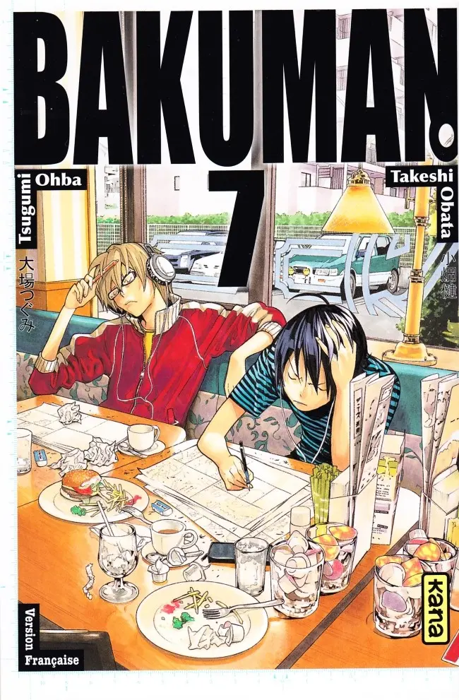 Couverture de l'album Bakuman Tome 7 Gags et sérieux