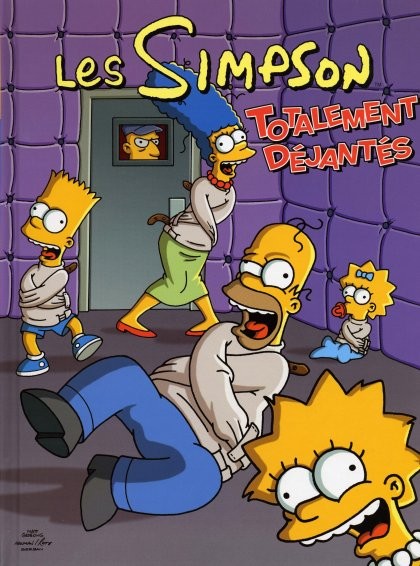 Couverture de l'album Les Simpson Tome 4 Totalement déjantés