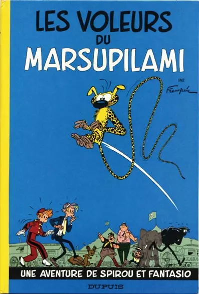 Couverture de l'album Spirou et Fantasio Tome 5 Les voleurs du Marsupilami