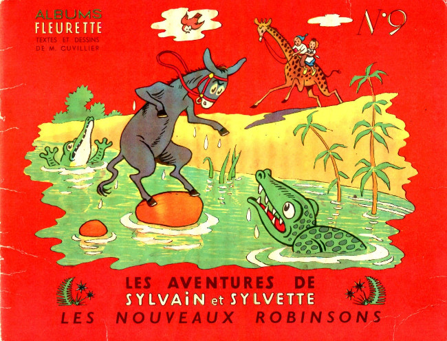 Couverture de l'album Sylvain et Sylvette Tome 9 Les nouveaux Robinsons