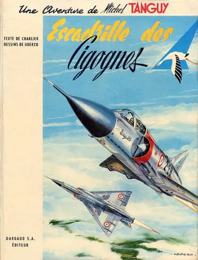 Couverture de l'album Tanguy et Laverdure Tome 4 Escadrille des cigognes