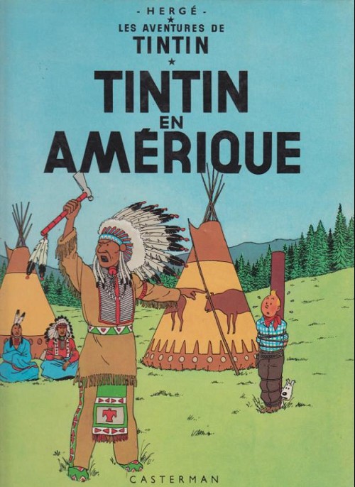 Couverture de l'album Tintin Tome 3 Tintin en Amérique