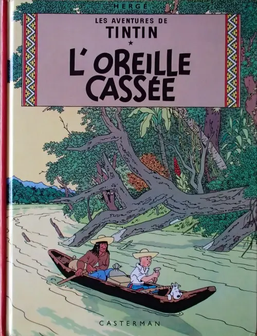 Couverture de l'album Tintin Tome 6 L'oreille cassée