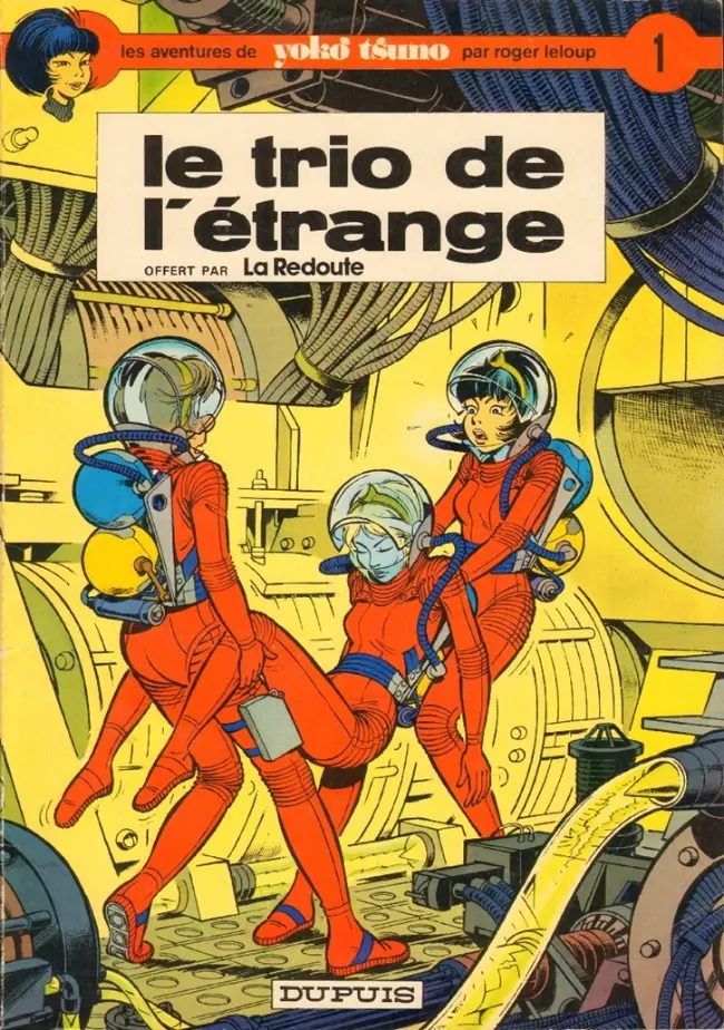 Couverture de l'album Yoko Tsuno Tome 1 Le trio de l'étrange