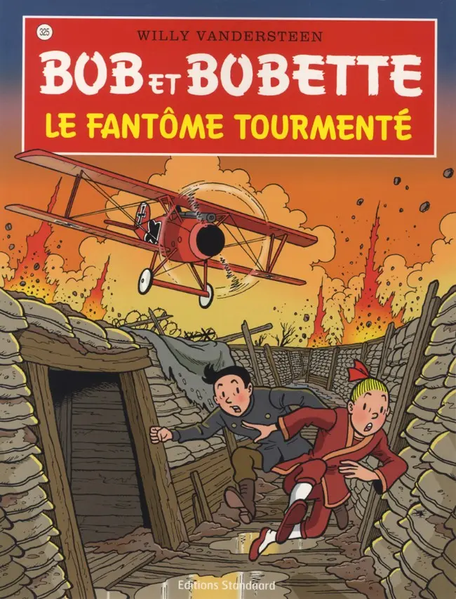 Couverture de l'album Bob et Bobette Tome 325 Le fantôme tourmenté