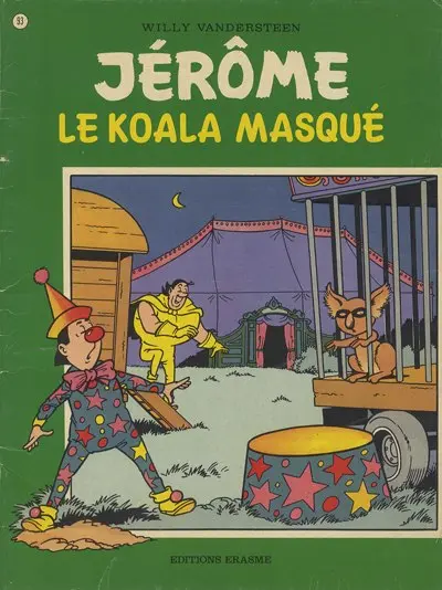 Couverture de l'album Jérôme Tome 93 le koala masqué