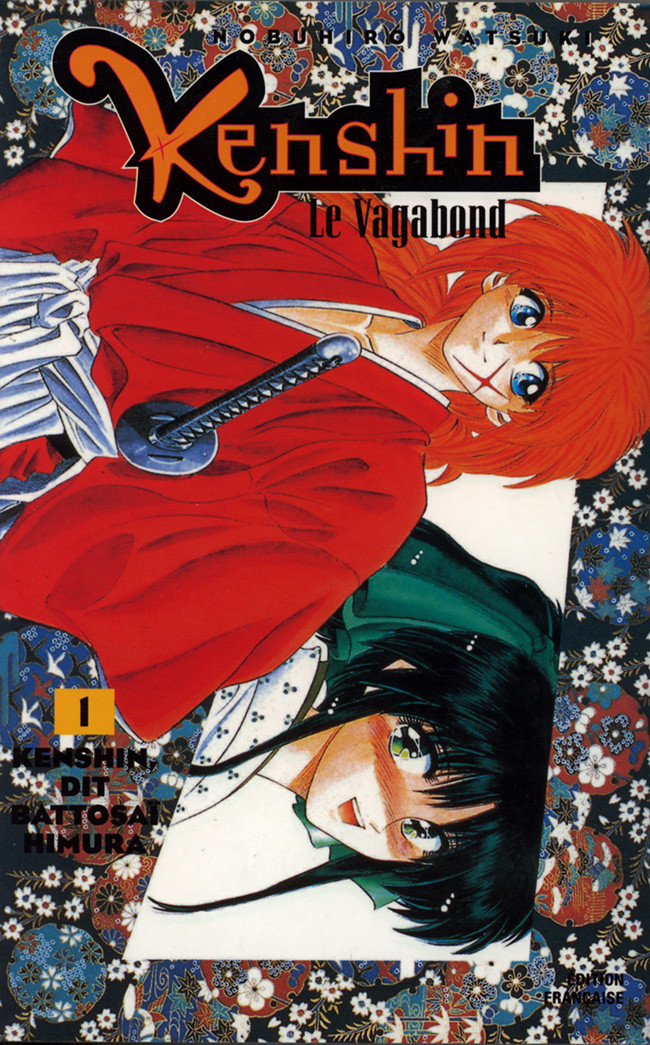 Couverture de l'album Kenshin le Vagabond Tomes 1 et 2 Kenshin, dit Battosaï Himura / Les Deux Assassins