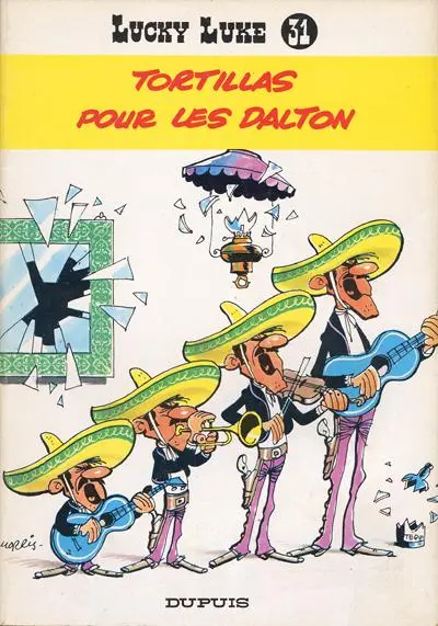 Couverture de l'album Lucky Luke Tome 31 Tortillas pour les Dalton