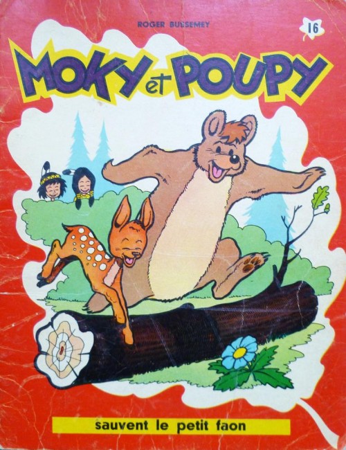 Couverture de l'album Moky et Poupy Tome 16 Moky et Poupy sauvent le petit faon