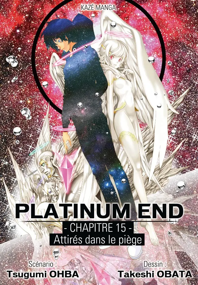 Couverture de l'album Platinum End Editions numériques Chapitre 15 Attirés dans le piège