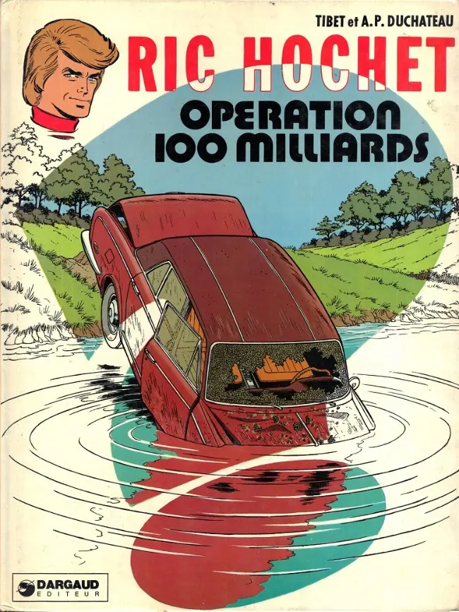 Couverture de l'album Ric Hochet Tome 29 Opération 100 milliards
