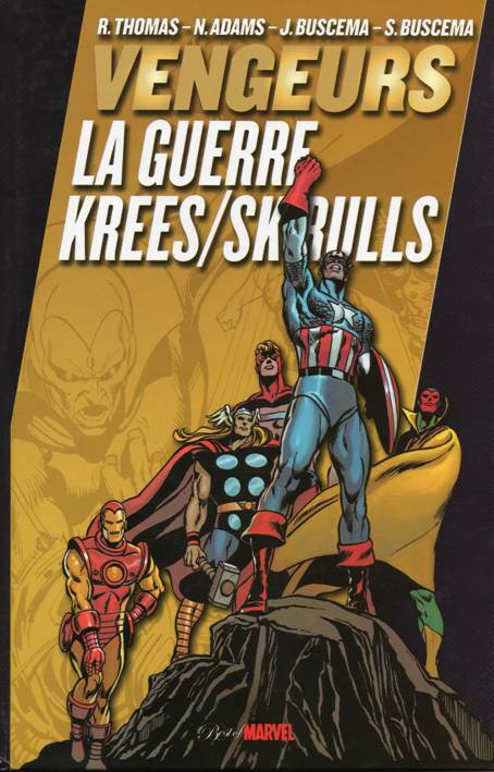 Couverture de l'album Best of Marvel 18 Vengeurs : La Guerre Krees/Skrulls
