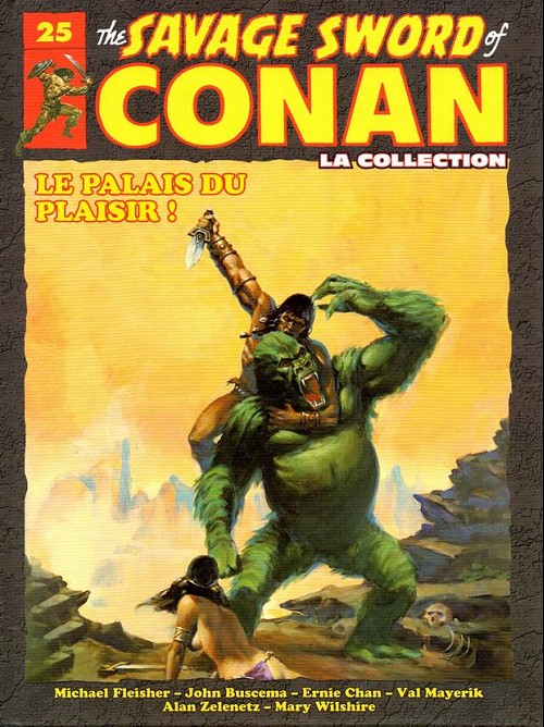 Couverture de l'album The Savage Sword of Conan - La Collection Tome 25 Le palais du plaisir !
