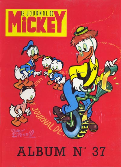 Couverture de l'album Le Journal de Mickey Album N° 37