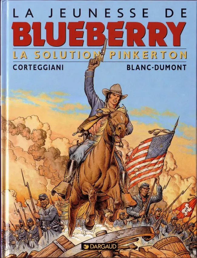 Couverture de l'album La Jeunesse de Blueberry Tome 10 La solution Pinkerton