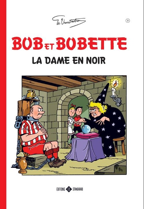 Couverture de l'album Bob et Bobette 9 La dame en noir
